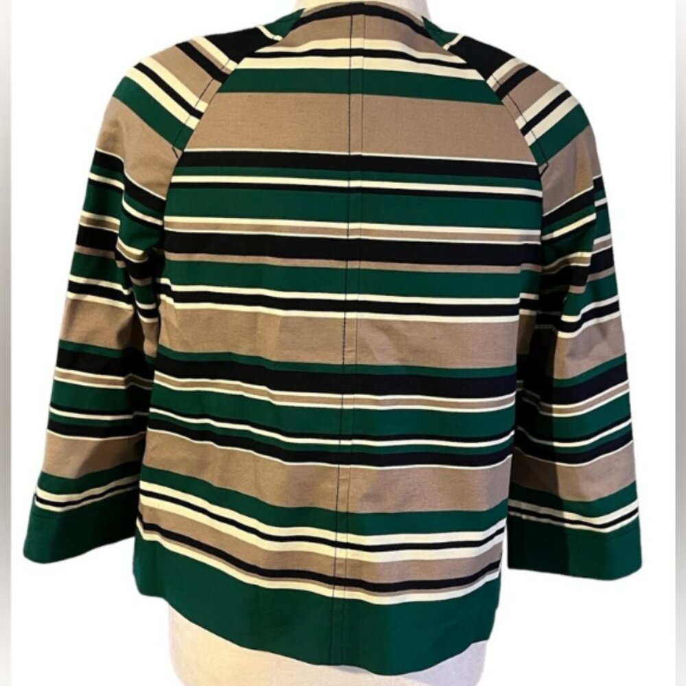 Talbots Multi-Color Striped Blazer Jacket -Size 14 - Picture 2 of 6